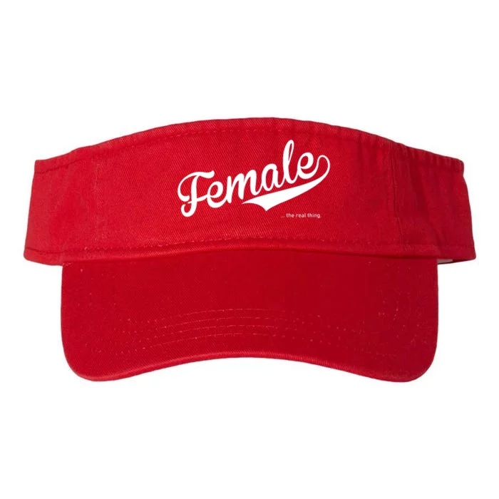 Female The Real Thing Valucap Bio-Washed Visor