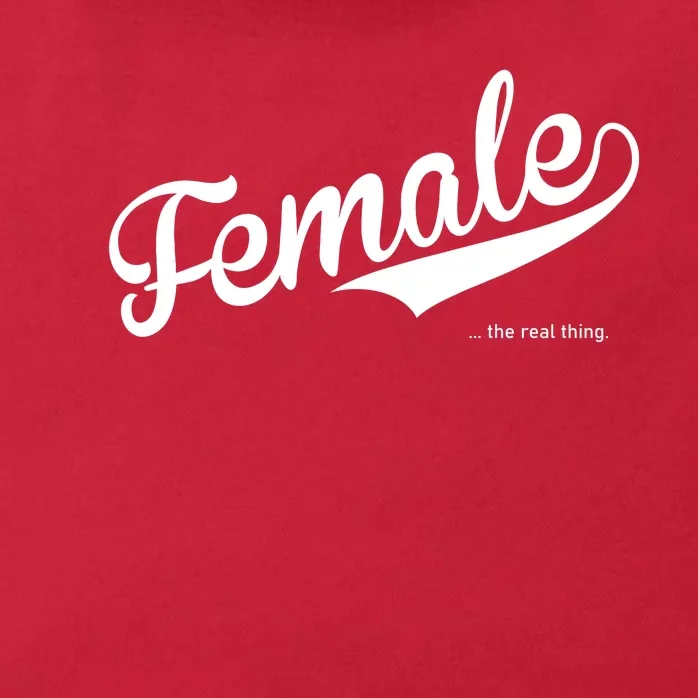 Female The Real Thing Zip Tote Bag