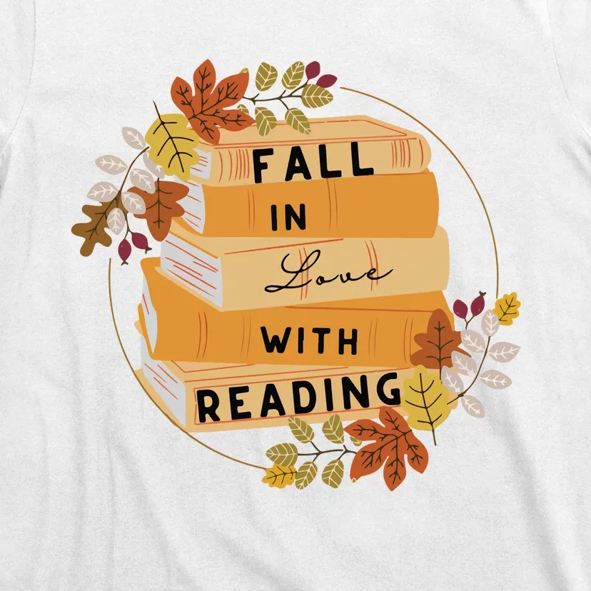 Fall Teacher Reading Book Thanksgiving T-Shirt