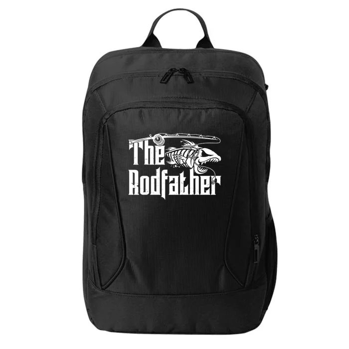 Funny The Rodfather FIshing City Backpack