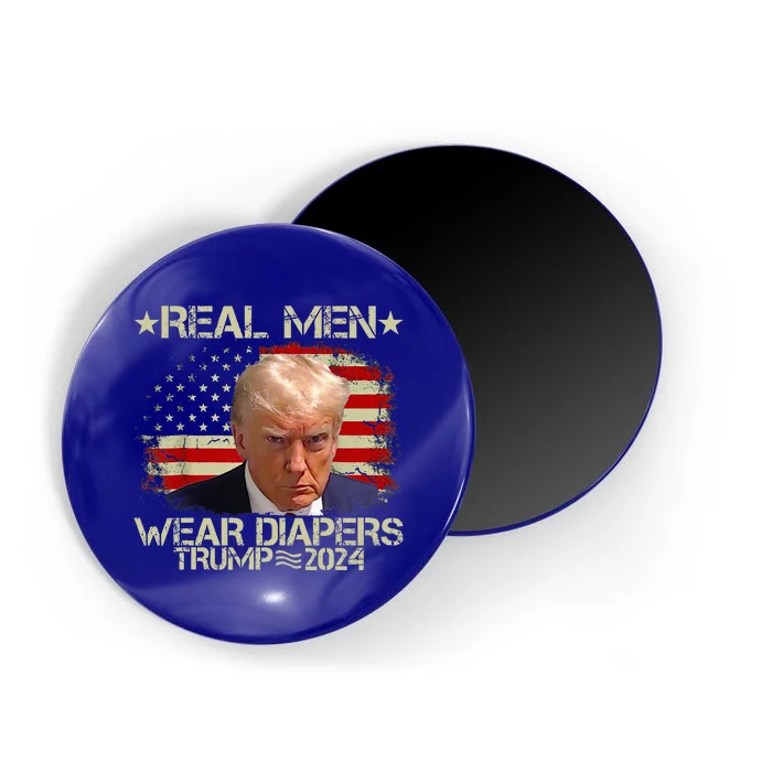 Funny Trump Real M.E.N Wear Diapers Magnet