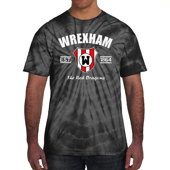 Funny The Red Dragons Wrexham Fc Football Club Wrexham Tie-Dye T-Shirt