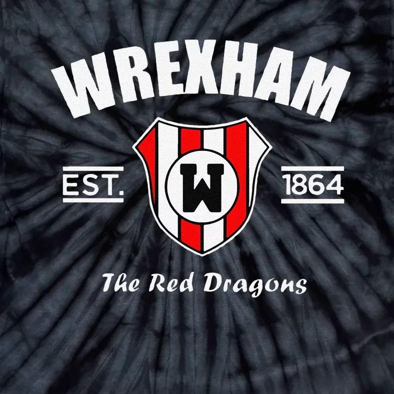 Funny The Red Dragons Wrexham Fc Football Club Wrexham Tie-Dye T-Shirt