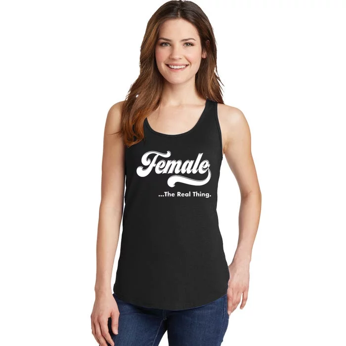 Female The Real Thing Ladies Essential Tank