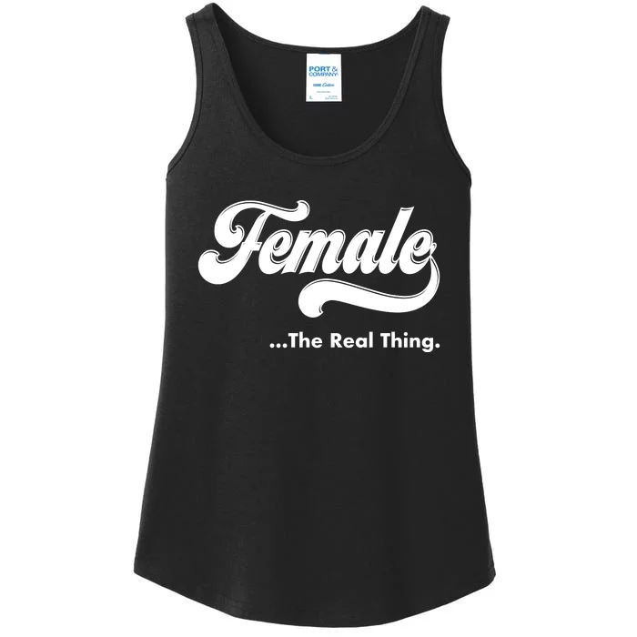 Female The Real Thing Ladies Essential Tank