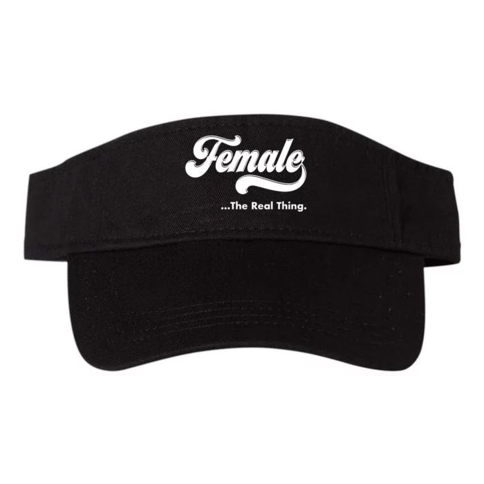 Female The Real Thing Valucap Bio-Washed Visor