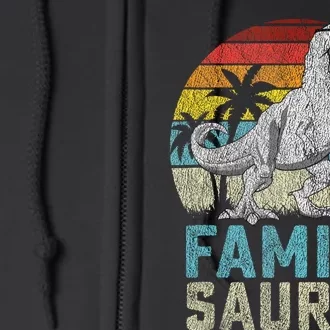 Familysaurus T Rex Dinosaur Family Saurus FatherS Family Tank Top Full Zip Hoodie