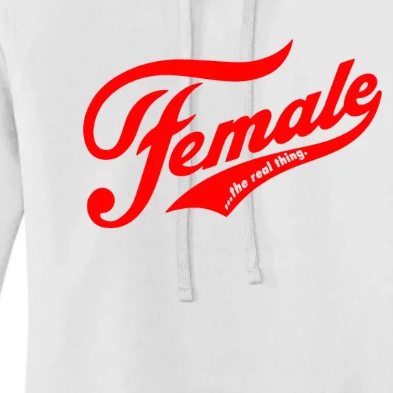 Female The Real Thing Women's Pullover Hoodie