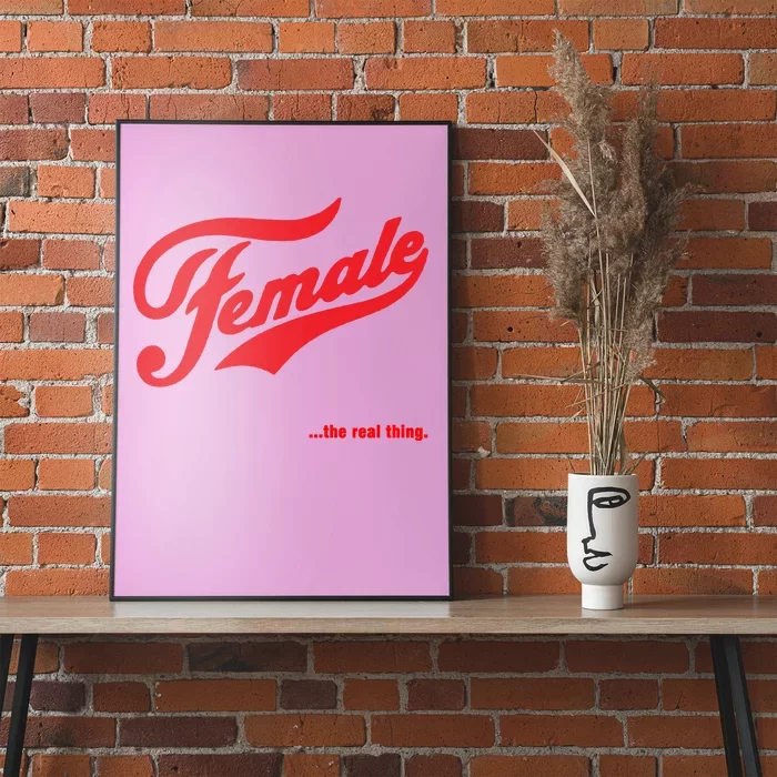 Female The Real Thing Poster