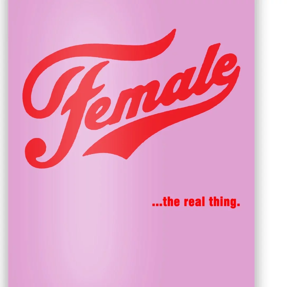 Female The Real Thing Poster