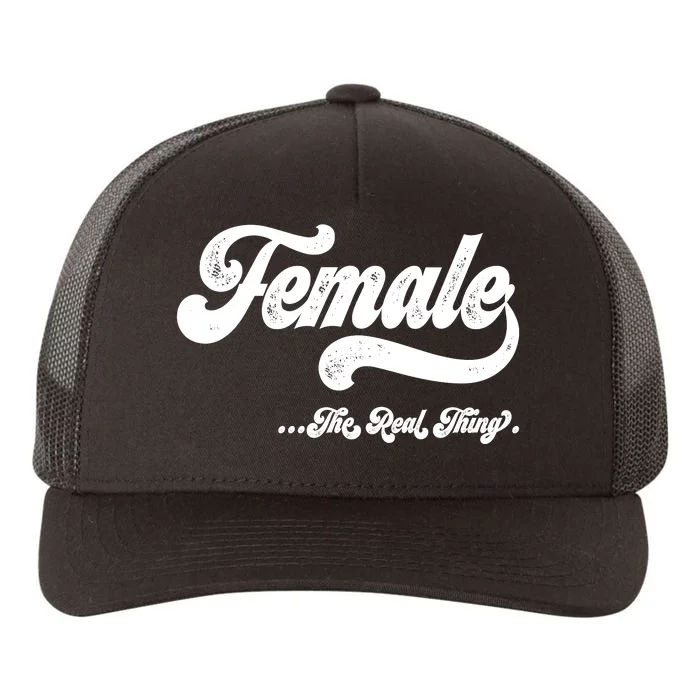 Female The Real Thing Yupoong Adult 5-Panel Trucker Hat