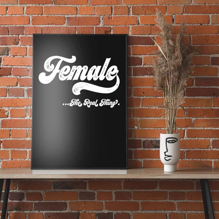 Female The Real Thing Poster