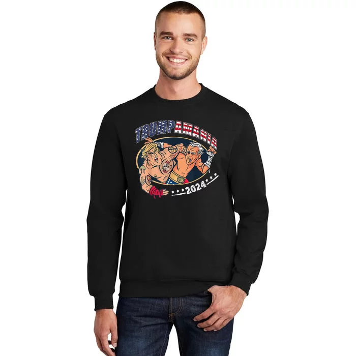 Funny Trump Republican Convention Wrestling Meme Trumpamania Sweatshirt