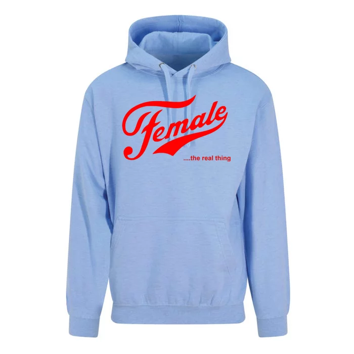 Female The Real Thing Unisex Surf Hoodie