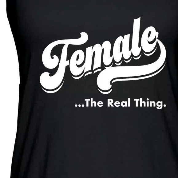 Female The Real Thing Ladies Essential Flowy Tank