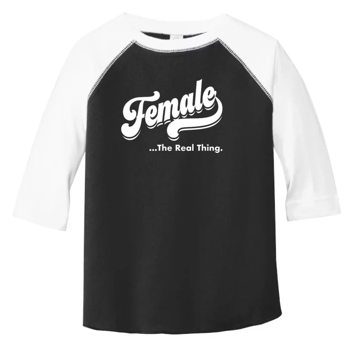 Female The Real Thing Toddler Fine Jersey T-Shirt