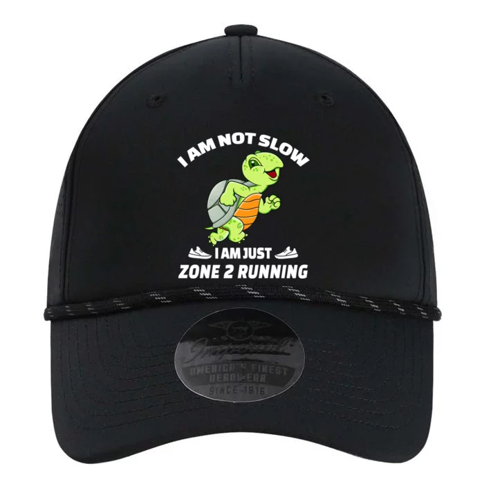 Funny Turtle Runner Im Not Slow Just Zone 2 Running Gift Performance The Dyno Cap