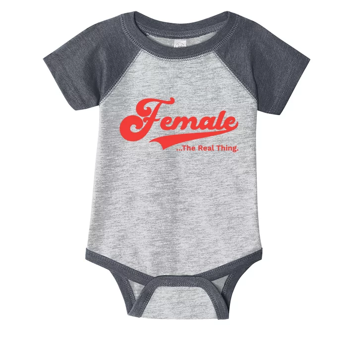 Female The Real Thing Infant Baby Jersey Bodysuit