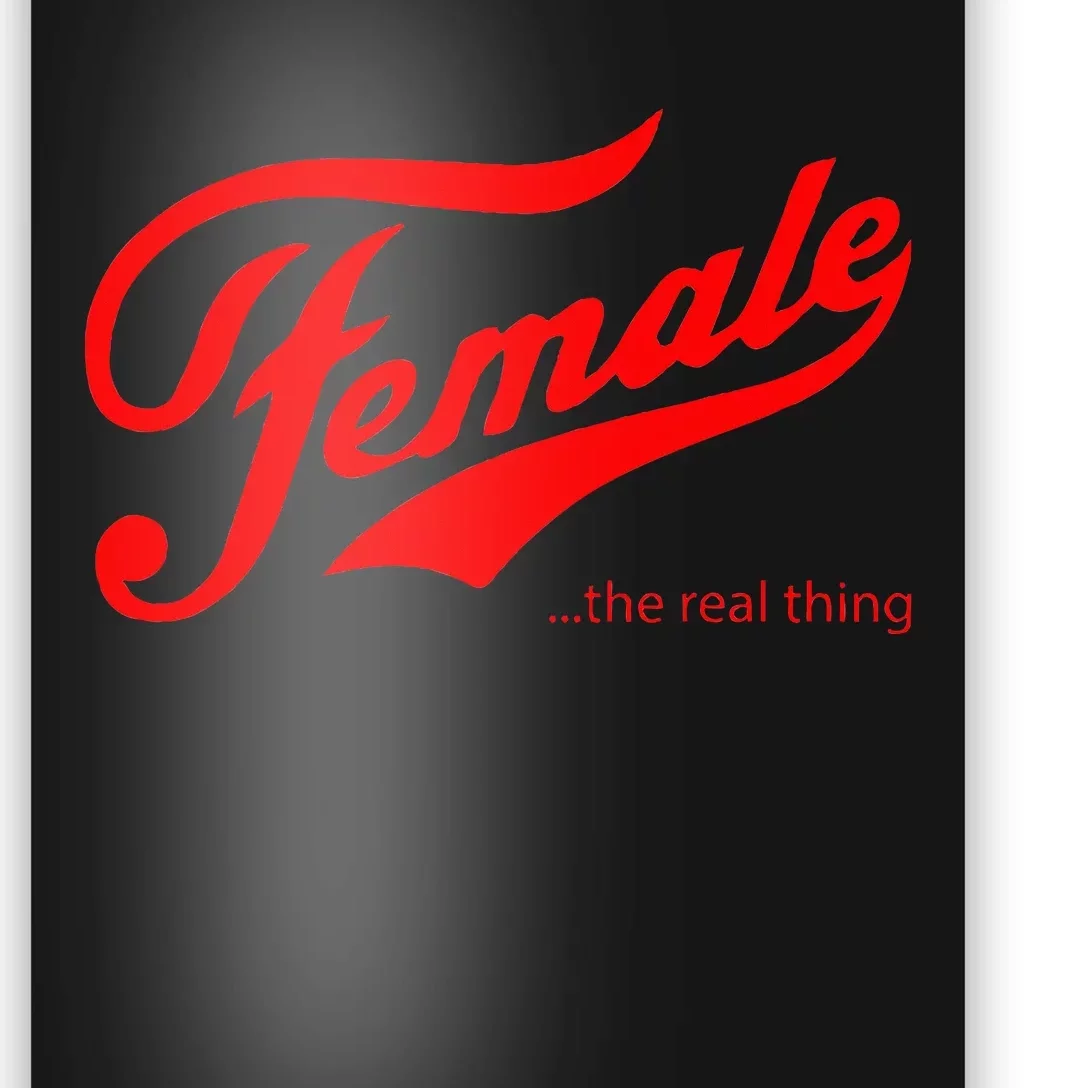 Female The Real Thing Poster