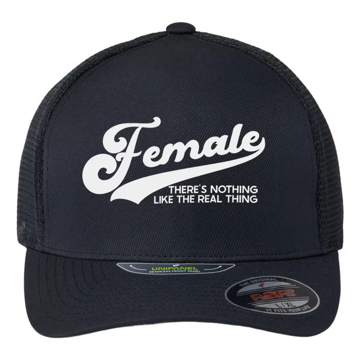 Female The Real Thing Flexfit Unipanel Trucker Cap