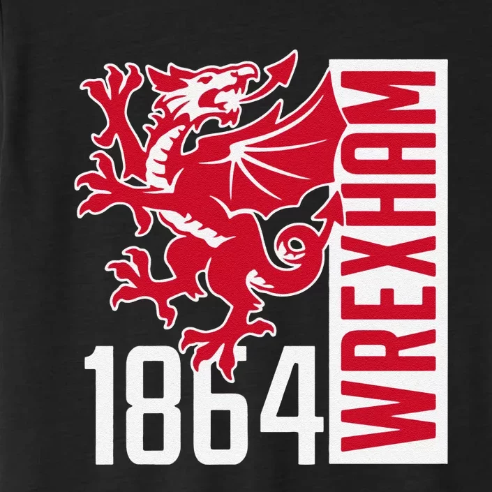 Funny The Red Dragons Wrexham Fc Football Club Wrexham Gift ChromaSoft Performance T-Shirt