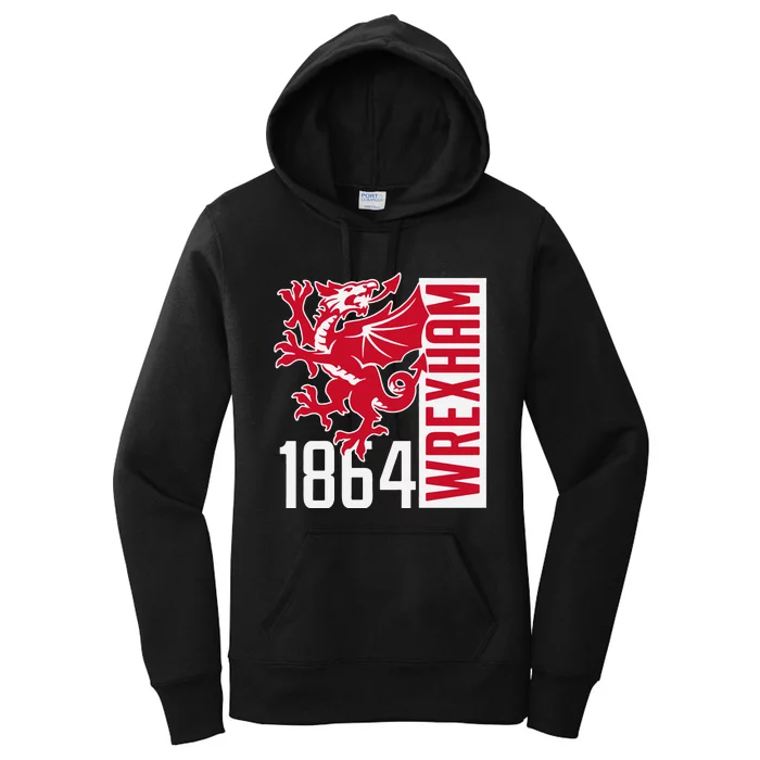 Funny The Red Dragons Wrexham Fc Football Club Wrexham Gift Women's Pullover Hoodie