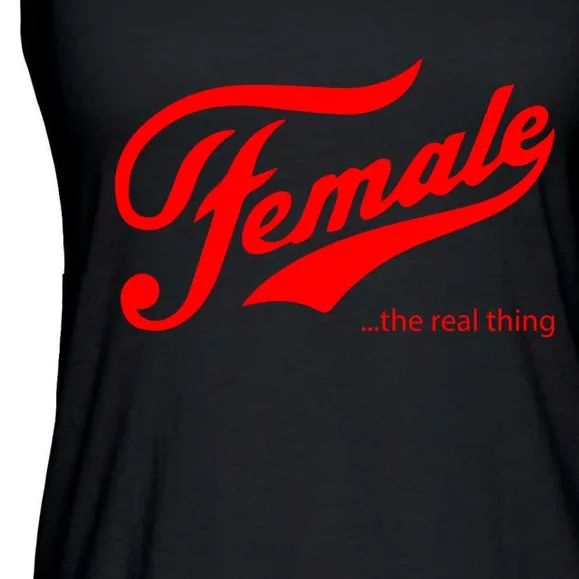 Female The Real Thing Ladies Essential Flowy Tank