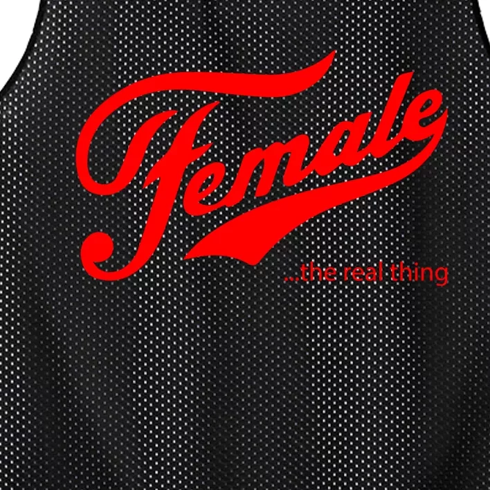 Female The Real Thing Mesh Reversible Basketball Jersey Tank