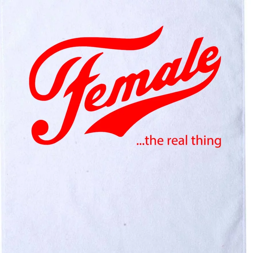 Female The Real Thing Platinum Collection Golf Towel