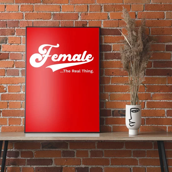 Female The Real Thing Poster