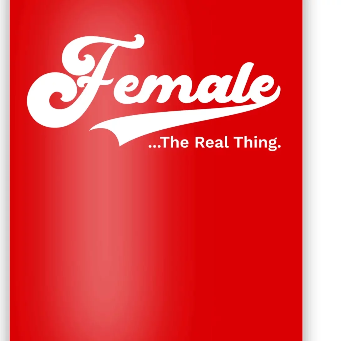 Female The Real Thing Poster