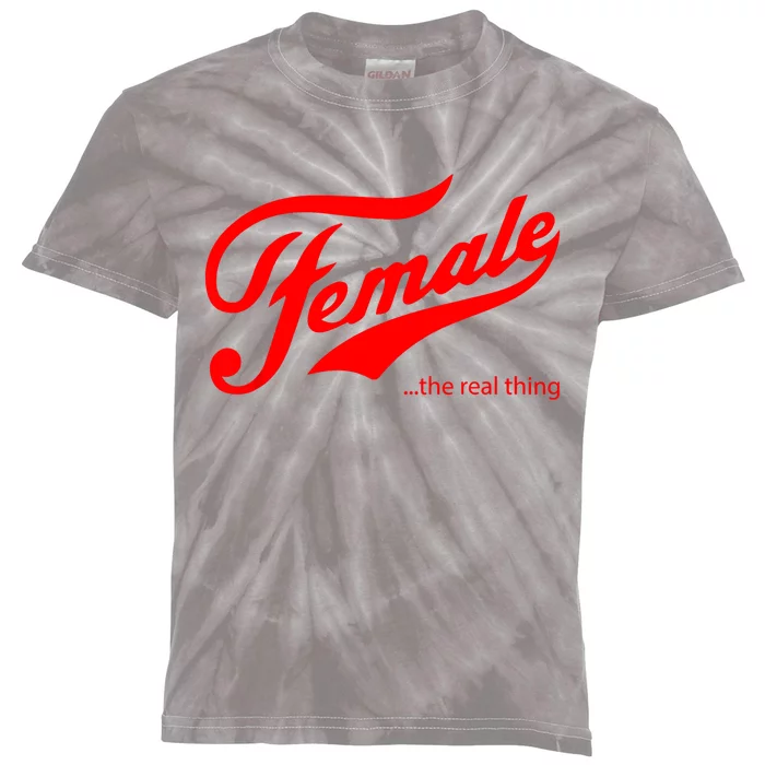 Female The Real Thing Kids Tie-Dye T-Shirt