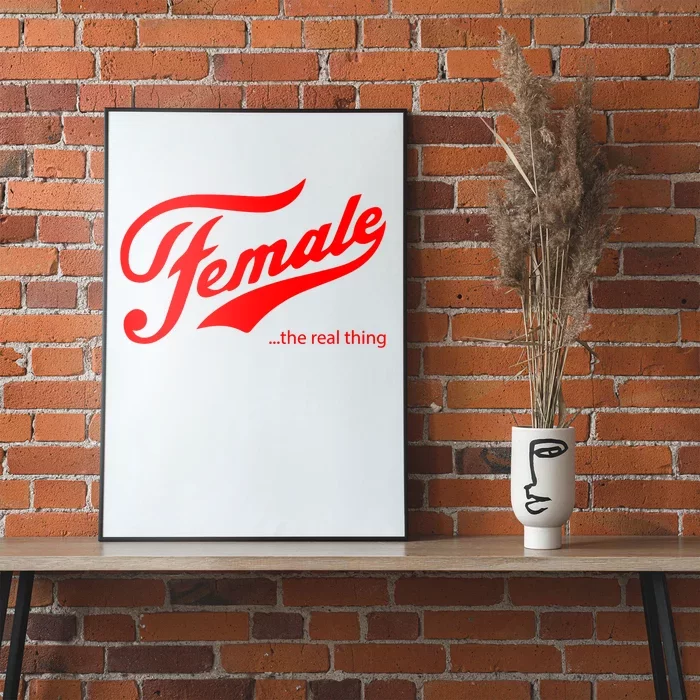 Female The Real Thing Poster