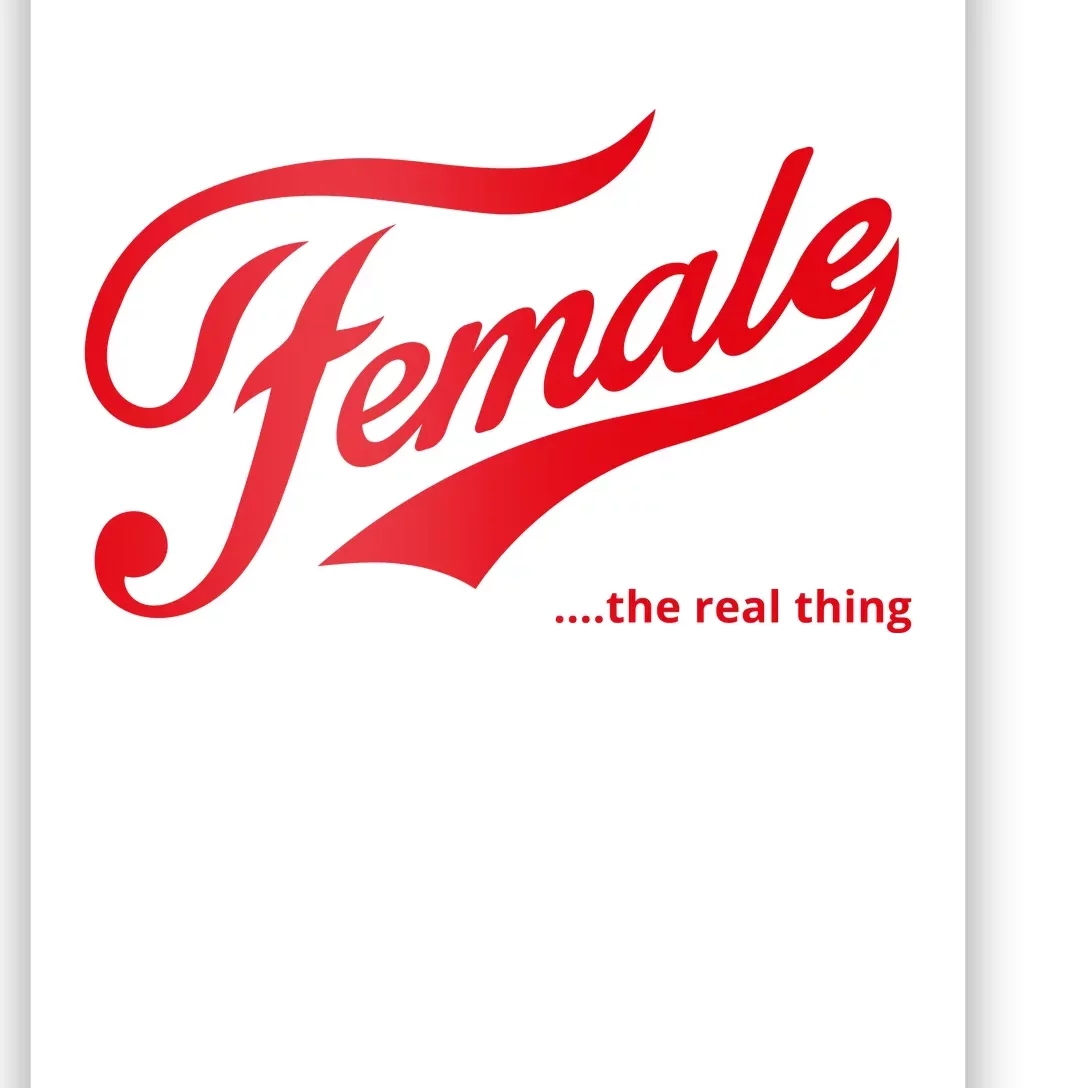 Female The Real Thing Poster