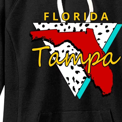 Florida Tampa Retro Women's Fleece Hoodie