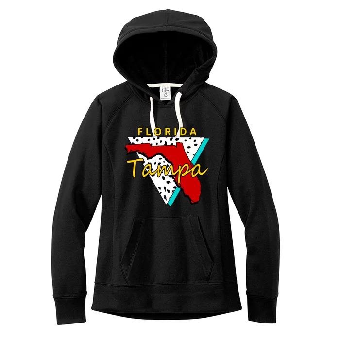 Florida Tampa Retro Women's Fleece Hoodie