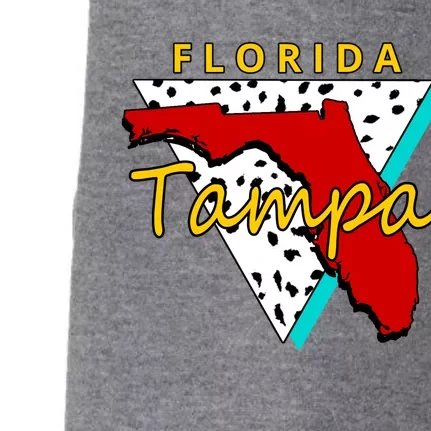 Florida Tampa Retro Doggie 3-End Fleece Hoodie