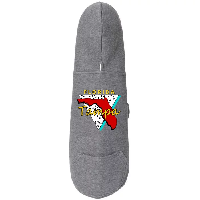 Florida Tampa Retro Doggie 3-End Fleece Hoodie