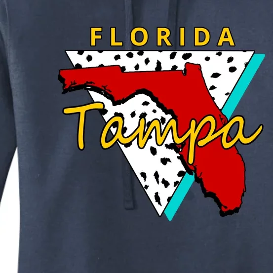 Florida Tampa Retro Women's Pullover Hoodie