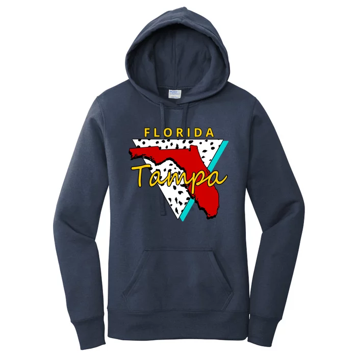 Florida Tampa Retro Women's Pullover Hoodie