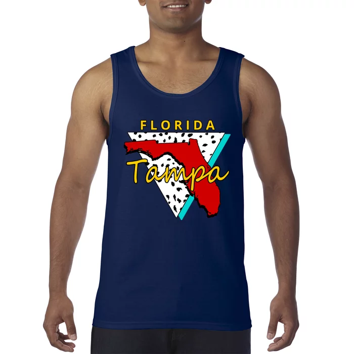 Florida Tampa Retro Tank Top