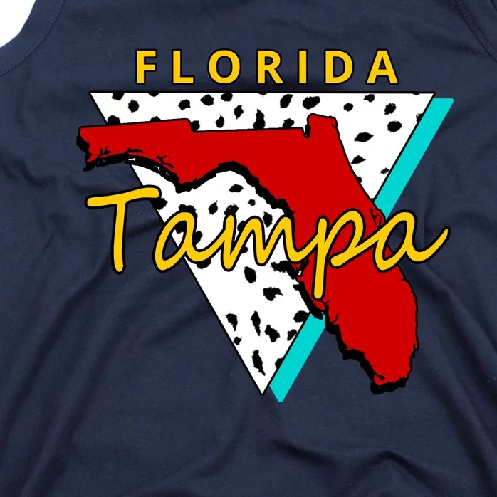 Florida Tampa Retro Tank Top