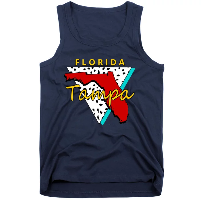 Florida Tampa Retro Tank Top