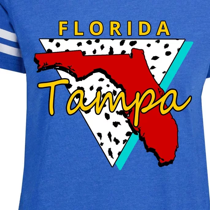 Florida Tampa Retro Enza Ladies Jersey Football T-Shirt