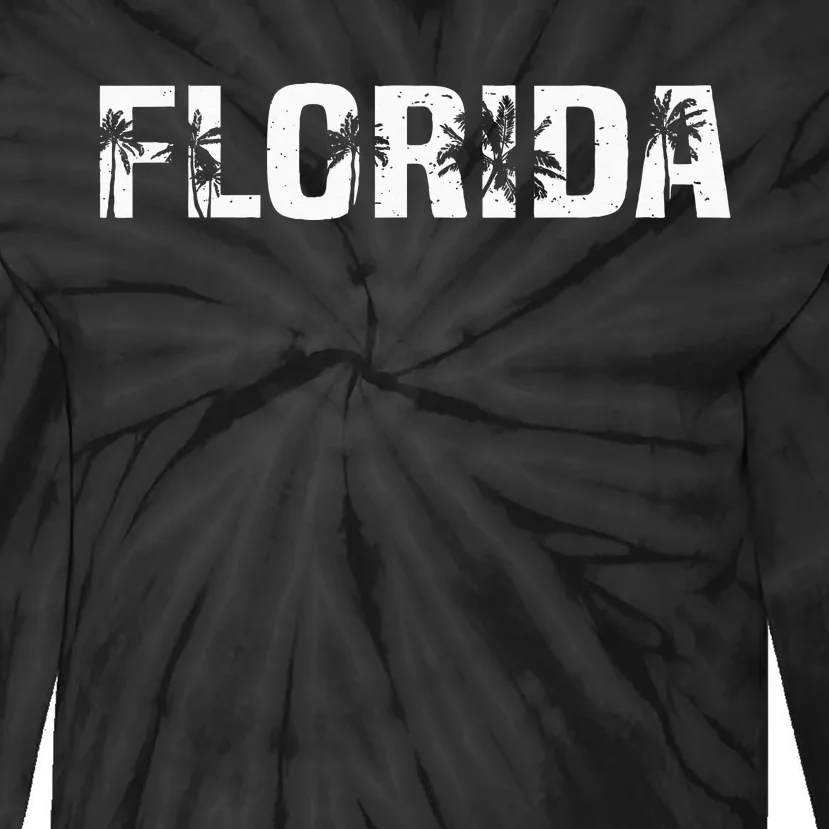 Florida The Sunshine State Tie-Dye Long Sleeve Shirt