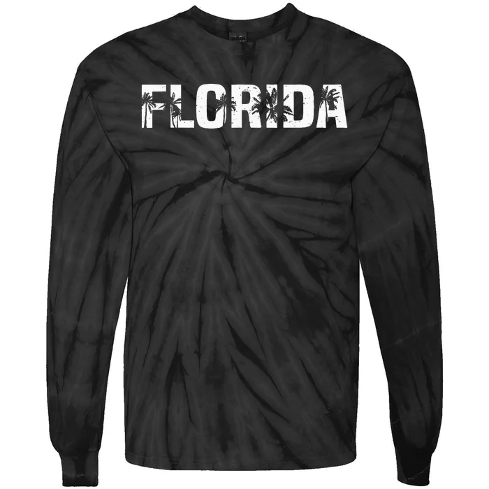 Florida The Sunshine State Tie-Dye Long Sleeve Shirt