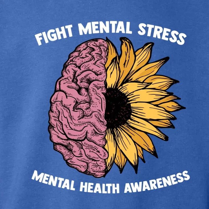 Fight Tal Stress Tal Stress Awareness Tal Health Cool Gift Toddler Hoodie