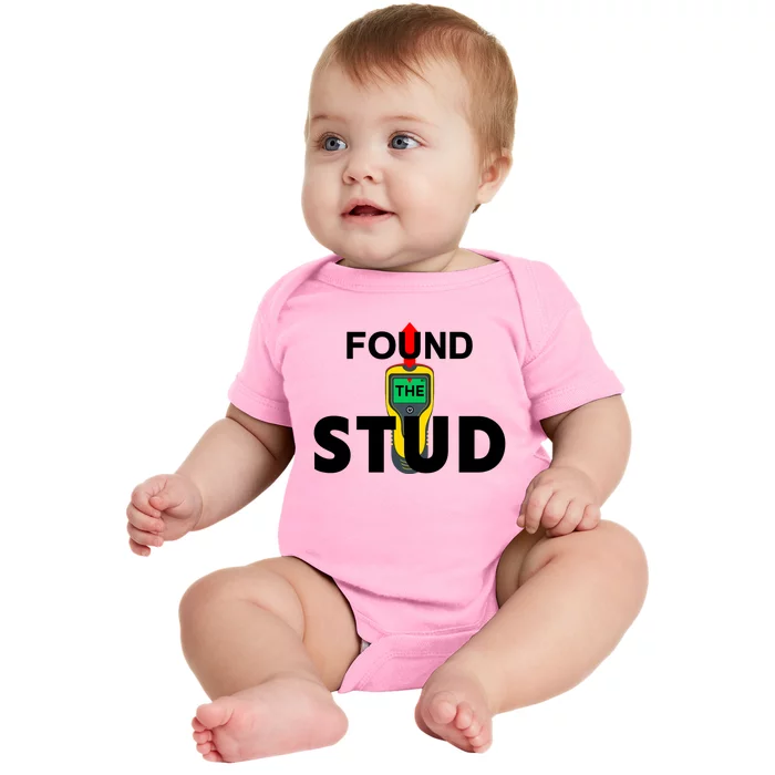 Found The Stud Meaningful Gift Baby Bodysuit