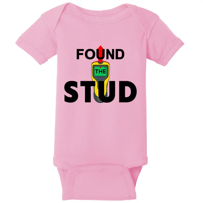 Found The Stud Meaningful Gift Baby Bodysuit