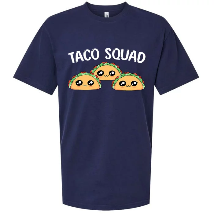 Funny Taco Squad Cute Mexican Food Lover Tee Gifts Sueded Cloud Jersey T-Shirt